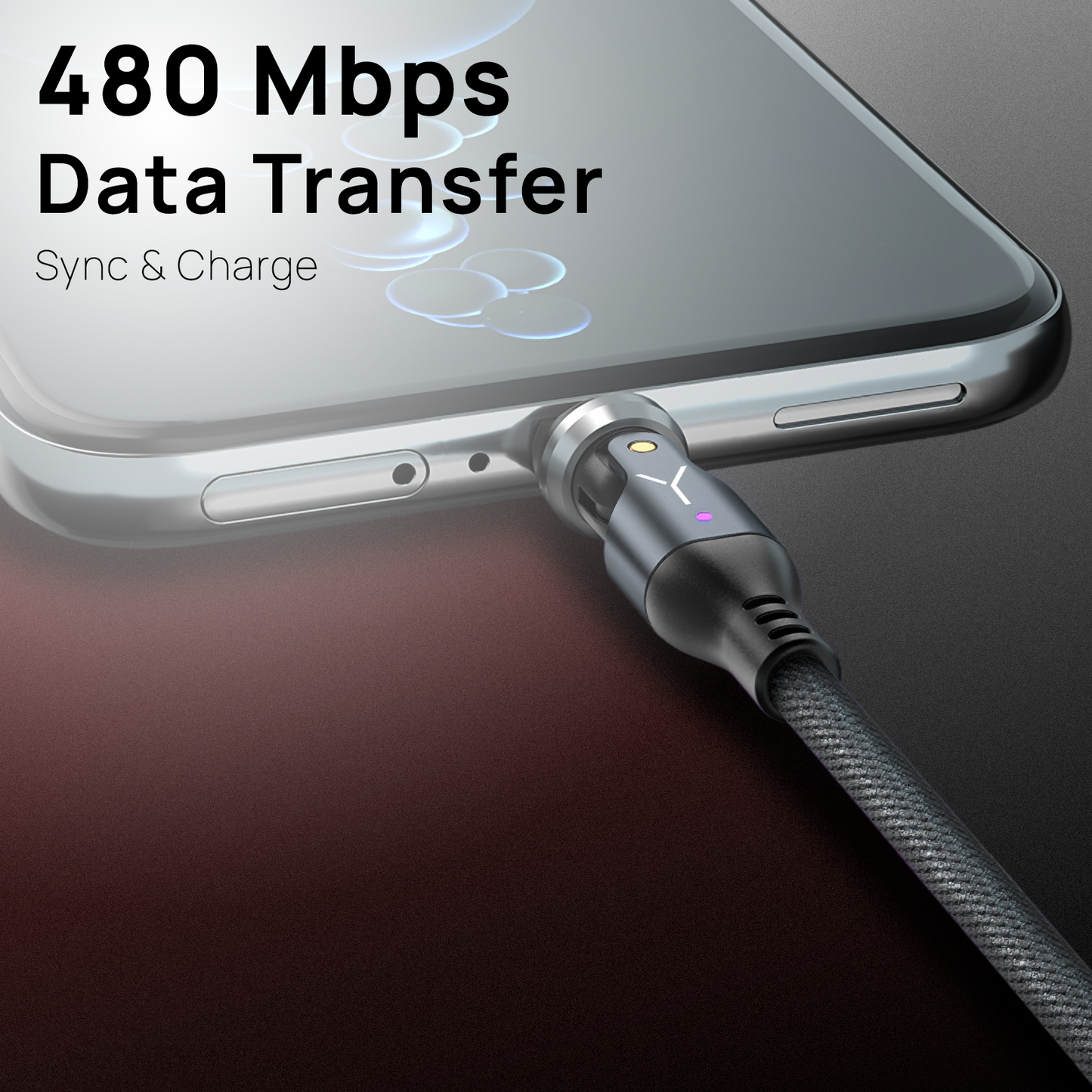 Brydge 3-1 240W USB-C Charging Cable