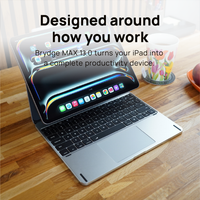 Brydge MAX 13.0 for iPad Air 13" & iPad Pro 12.9" (3rd–6th Gen)