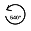 540° Rotating Connector