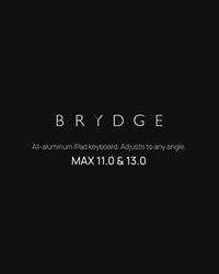 Brydge MAX 13.0 - Aluminum Keyboard for iPad Pro 13" (M4/M5)